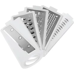 Metaltex Profi Mandolino, Küchenreibe, Weiss, Schwarz
