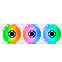 SWAFAN 120 EX INFINITY, Gehäuselüfter weiß, 3er-Pack, 124 mm
