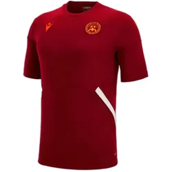 Macron, Unisex, Fussballtrikot, Trainingstrikot Udinese Player 2022/23 (3XL), Rot, Weiss, Mehrfarbig