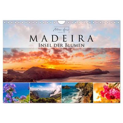 Madeira - Insel der Blumen 2026 (Wandkalender 2026 DIN A4 quer), CALVENDO Monatskalender