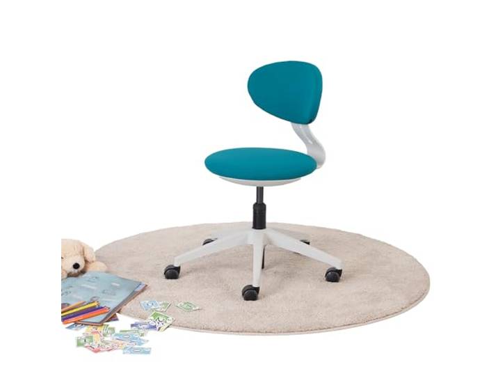 Ergotopia Ergonomischer Kinder Schreibtischstuhl – höhenverstellbarer Kinderdrehstuhl mit atmungsaktiver Rückenlehne, orthopädischer Kinderstuhl für gesundes Sitzen, Kinder Schreibtisch Stuhl
