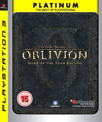 Ubisoft - The Elder Scrolls IV: Oblivion - Game of the Year - Platinum [UK-Import] - Preis vom 09.10.2026 07:28:09 h