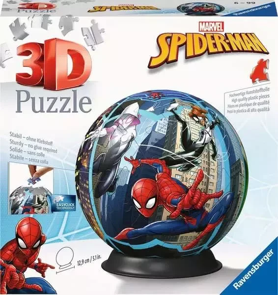 Puzzle-Ball Spiderman 72 Teile
