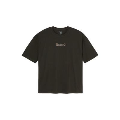 Oversize-Shirt BILLABONG "Chasing Horizons", Damen, Gr. S, braun (off schwarz), Obermaterial: 100% Baumwolle., Shirts