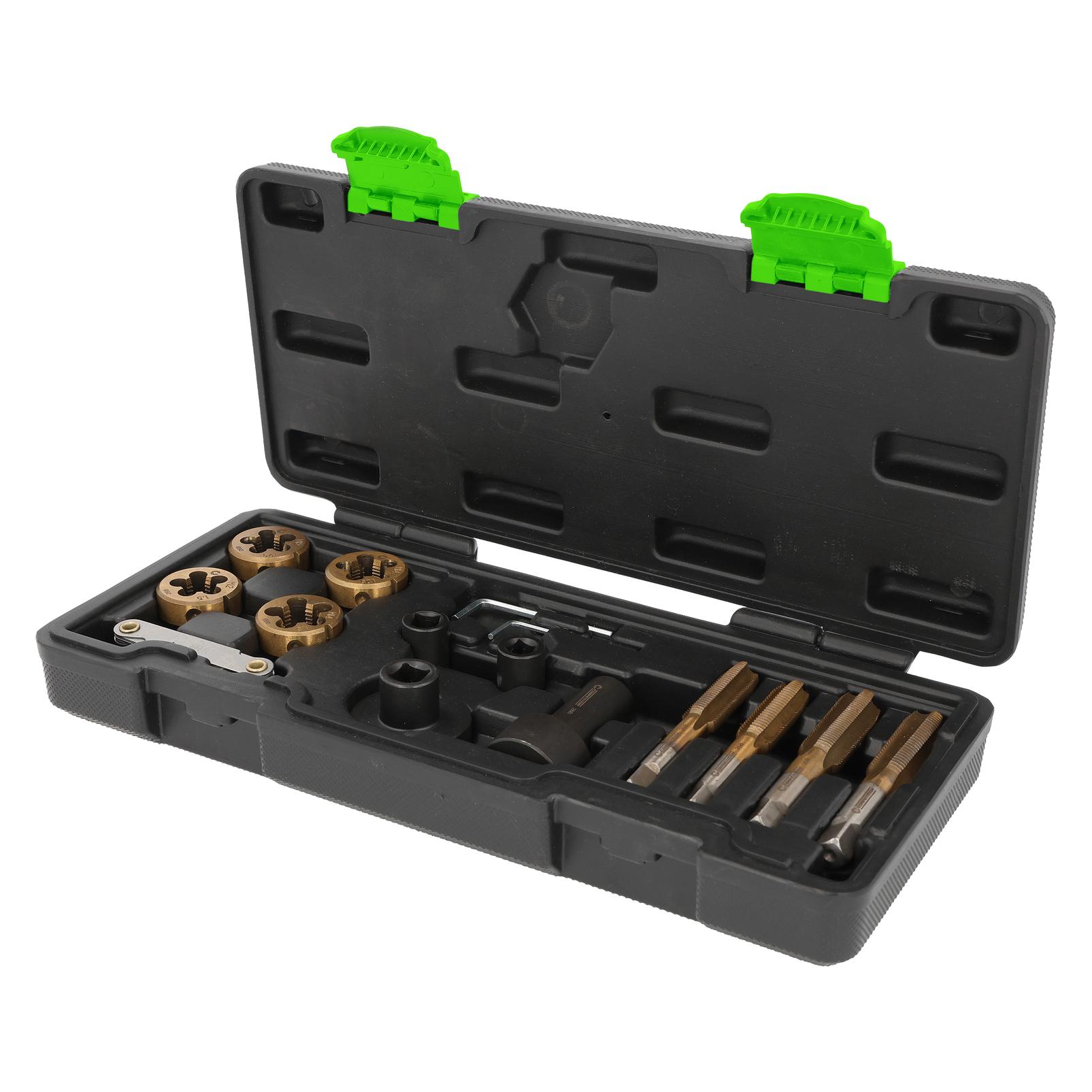 Competition 3/8" Gewindeschneid-Satz für Radmuttern- und Schrauben, 15-tlg (512.5155)