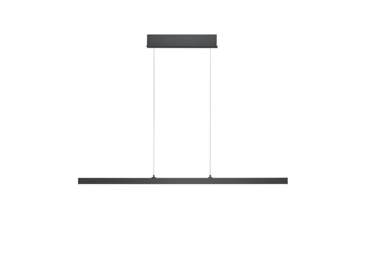 Led-Hängeleuchte Karo, Anthrazit, Metall, 4.3x60-180x130 cm, Europäischer Sicherheitsstandard, höhenverstellbar, Lampen & Leuchten, Innenbeleuchtung, Hängeleuchten, Pendelleuchten