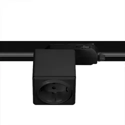 LTS Licht&amp;Leuchten Steckdosenadapter ST-ZSchutzk/4230V sw