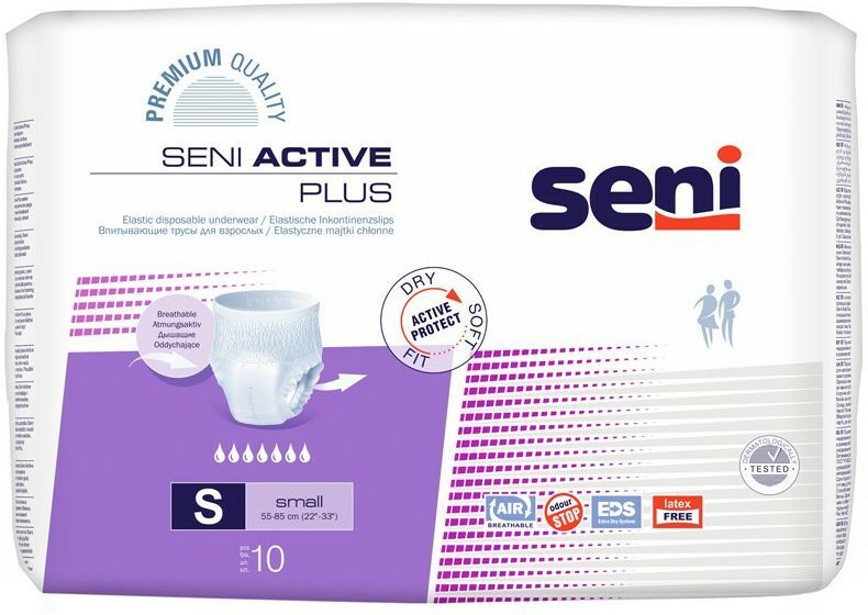 Seni Active Inkontinenzpants plus S 10 St Windeln