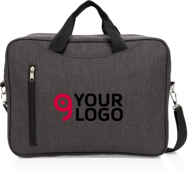 Borsa porta PC 15,6" in poliestere 10L leggera e senza PVC Personalizzate o neutre