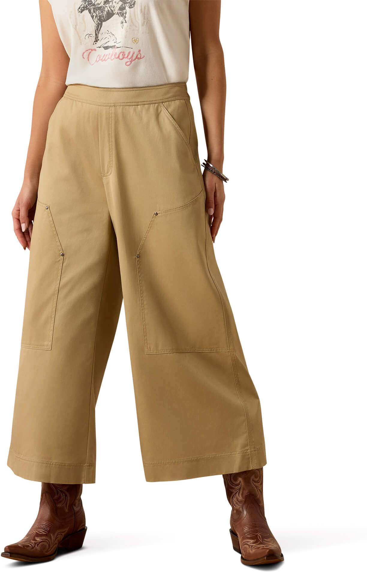 Women's Isobel Pants in Cornstalk, Size: Medium Regular by Ariat