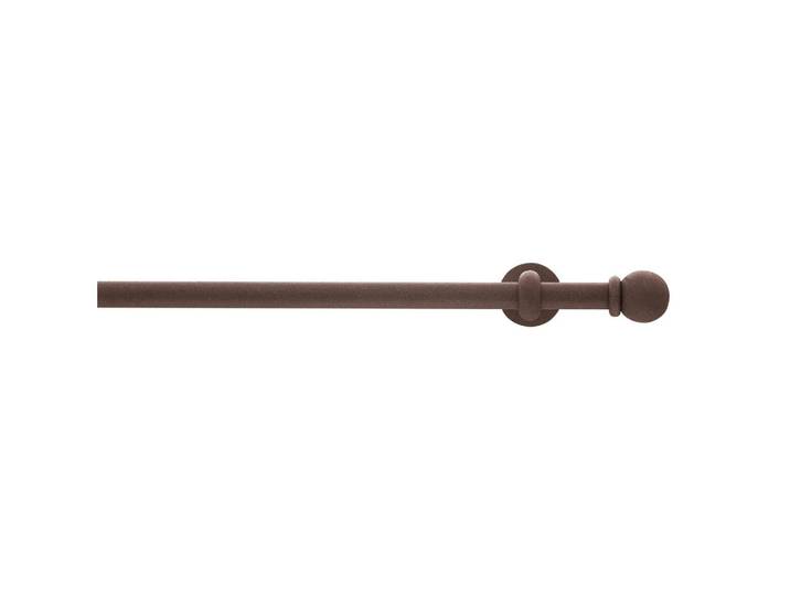Vorhangstange, Rostfarben, Metall, 410 cm, Heimtextilien, Vorhänge, Vorhangstangen, Vorhangstangenset