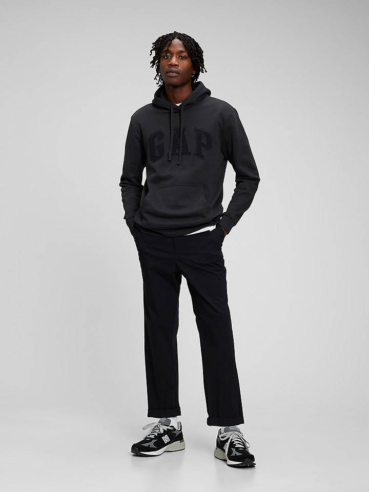 GAP Hoodie in Anthrazit - L