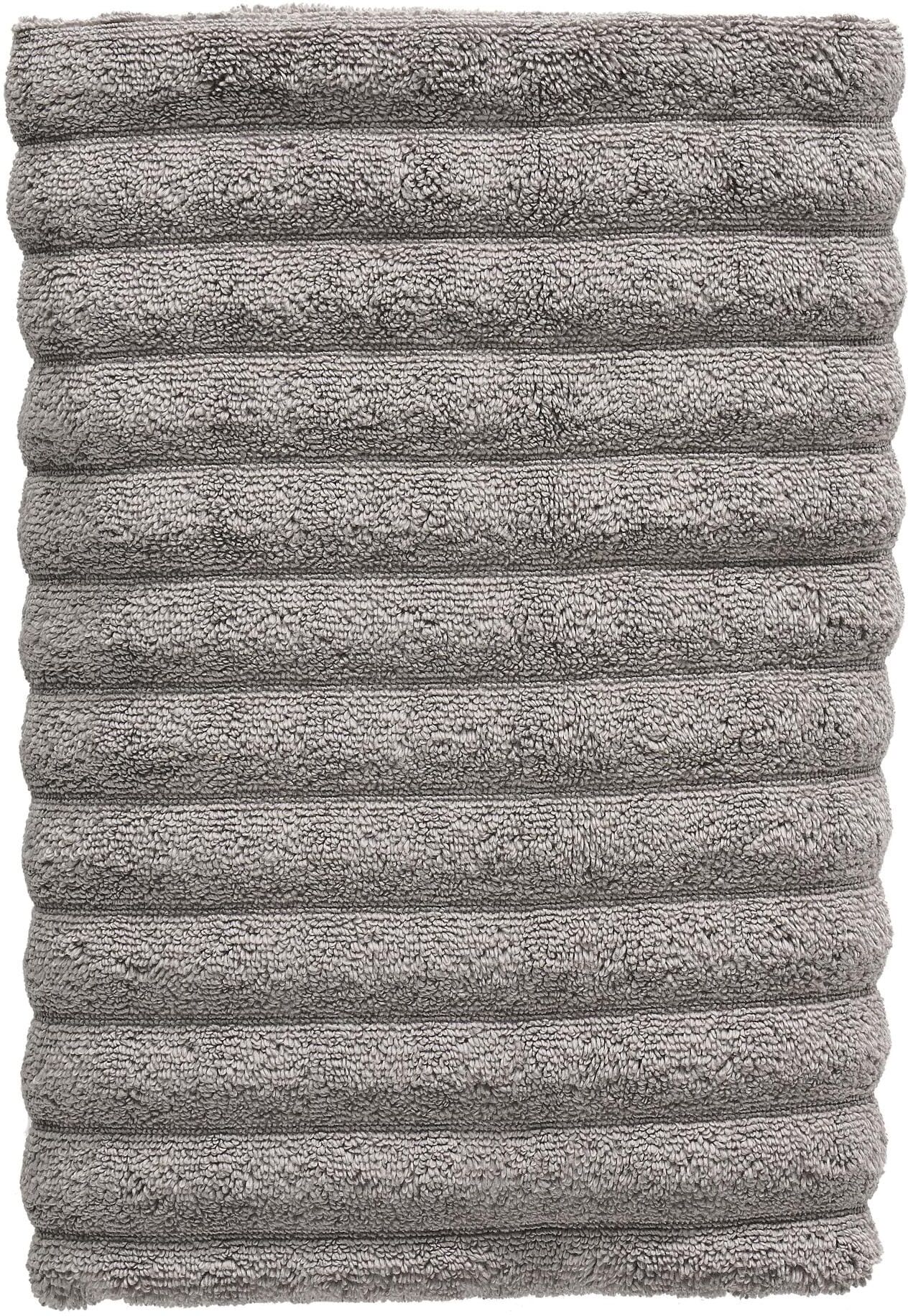 Duschtuch ZONE DENMARK "Inu, Bio-Baumwolle, 70 x 140 cm", grau (taupe), B:70cm L:140cm, Baumwolle, Handtücher, Duschtuch taupe B/L: 70cmx140cm, 1 Stk.