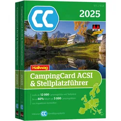 ACSI CampingCard & Stellplatzführer 2025, Reisebücher