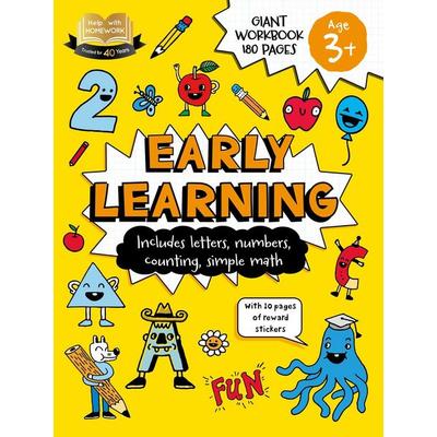 Help with Homework: 3+ Early Learning, Taschenbuch von Igloobooks, Igloo Books, 978-1-83771-711-8