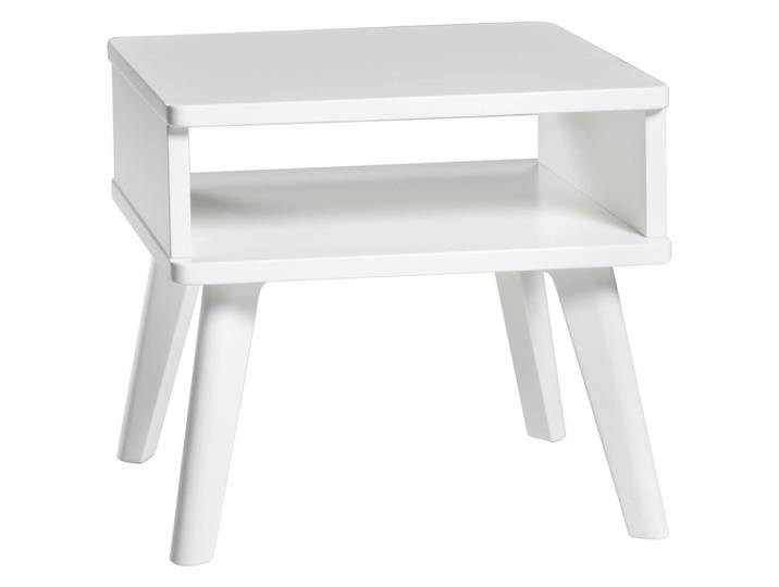 Hasena Nachttisch, Weiss, Holzwerkstoff, 48x38x42 cm, Typenauswahl, Schlafzimmer, Nachttische