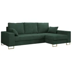 ECKSOFA Dorian Cord Grün