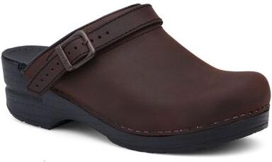 Women's Ingrid Clog by Dansko in Antique Brown (Size 40 M)