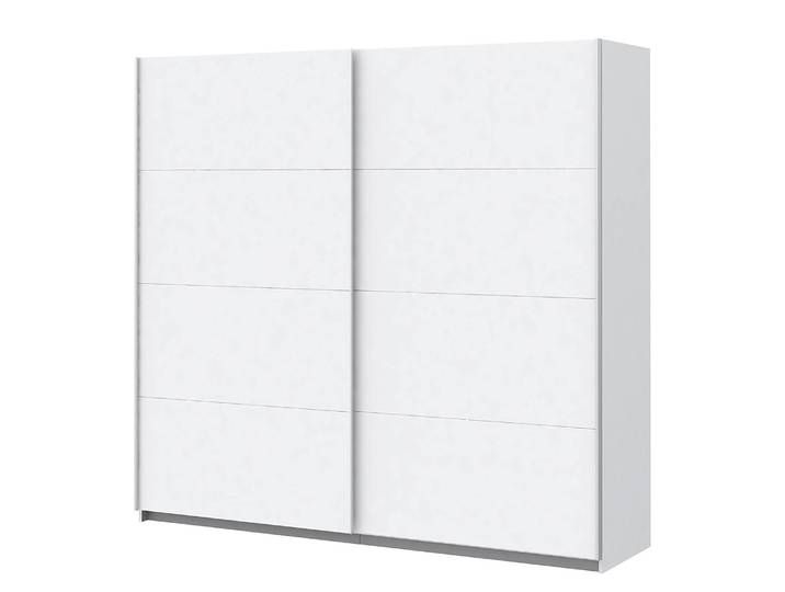 Schwebetürenschrank Mantle 220cm Weiß