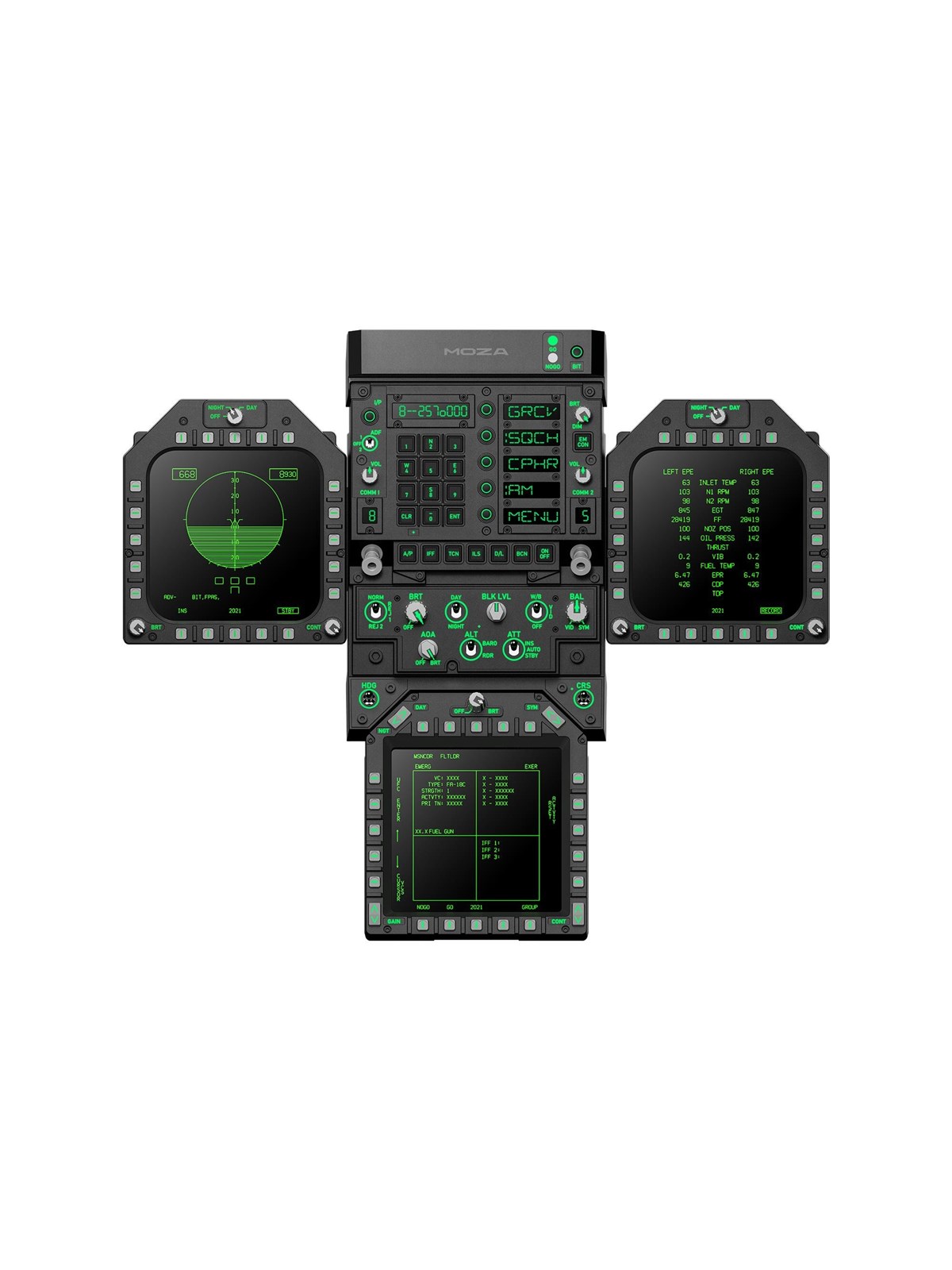 Moza Racing FMP18 Panel Bundle - Wired - PC