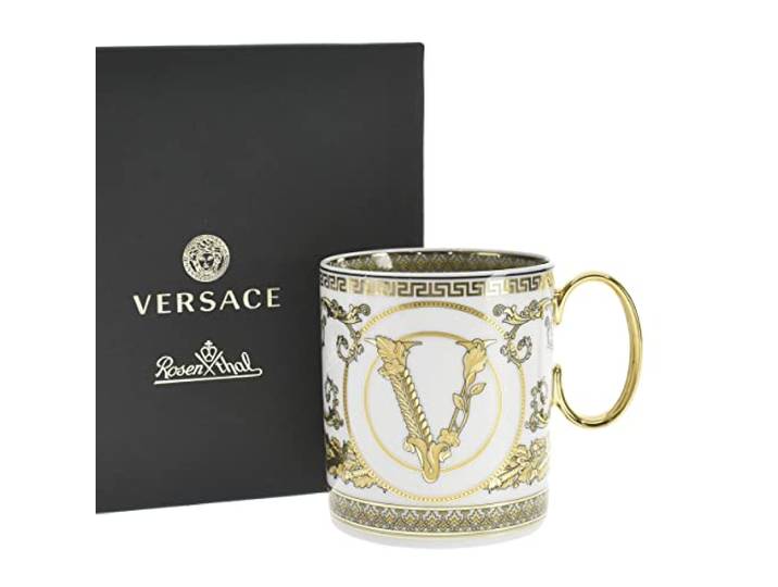 Versace Virtus Gala White Becher mit Henkel