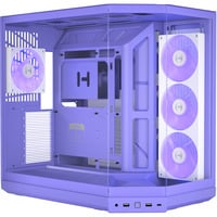 Y50 Taro Milk, Tower-Gehäuse violett, Tempered Glass x 3