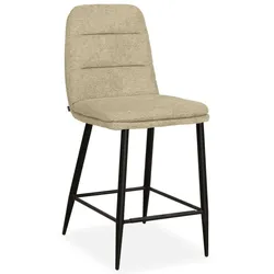MAISON Barstuhl Waco 6 Mikrofaser Beige Sand