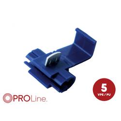 ACV 342501-5-p Abzweigverbinder flexibel: 1.0-2.5 mm² starr: - 1 St. Blau Piece