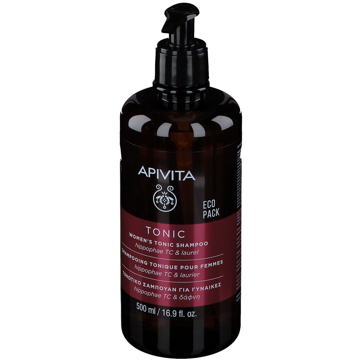 Apivita Tonic Women's Shampoo Hippophae TC & Laurier 500 ml