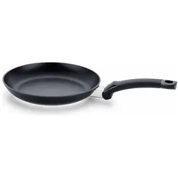 Fissler Bratpfanne LEVITAL+ FLAT mit Abperleffekt 24 cm INDUKTION Crepepfanne, Pfanne + Kochtopf, Schwarz