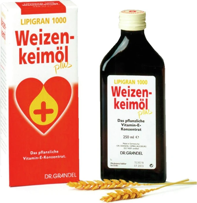 Weizenkeimöl plus 1000 Lipigran Grandel 250 ml Öl