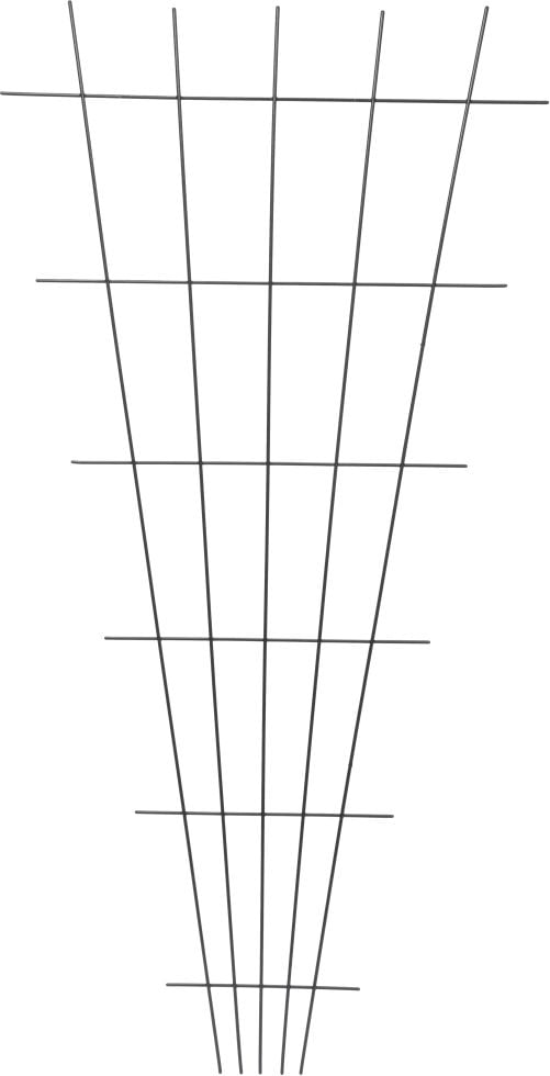 TrendLine Rosenspalier anthrazit 150 x 75 cm