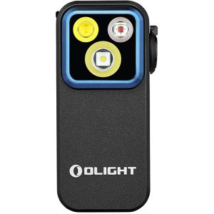 Olight Arbeitsleuchte Oclip Pro schwarz, LED, 500 Lumen, IPX6 wasserdicht, mit Magnet, Rotlicht & Akku