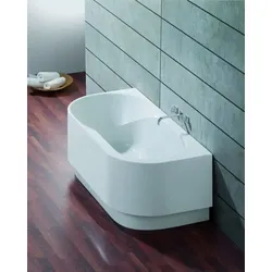 Hoesch Badewanne Spectra Vorwand 1700x800 mit angeformter Schürze 3664.010