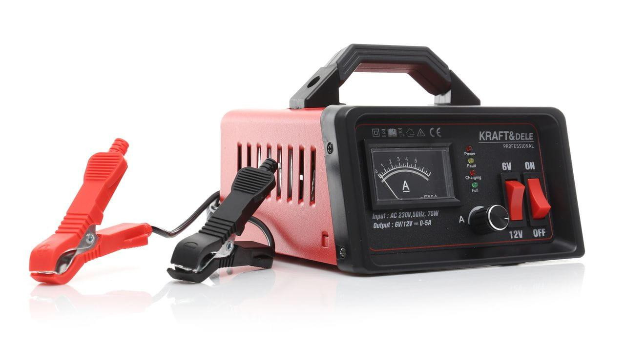 Kraft&Dele KD1288 Acculader voor auto's, 75W, 6/12V