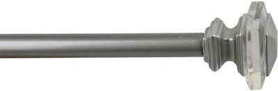Urbanest 3/4-inch Diameter Cassini Adjustable Single Drapery Curtain Rod