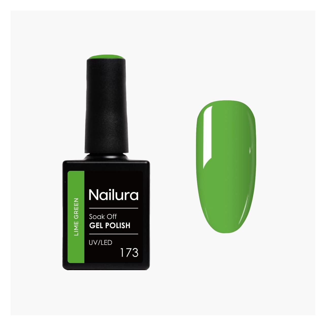 Nailura - Gel Polish 173 - Lime Green - 10 ml (Lime Green, Limettengrün) (70192)