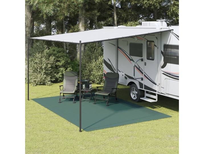 vidaXL Zeltteppich Grün 5x3 m