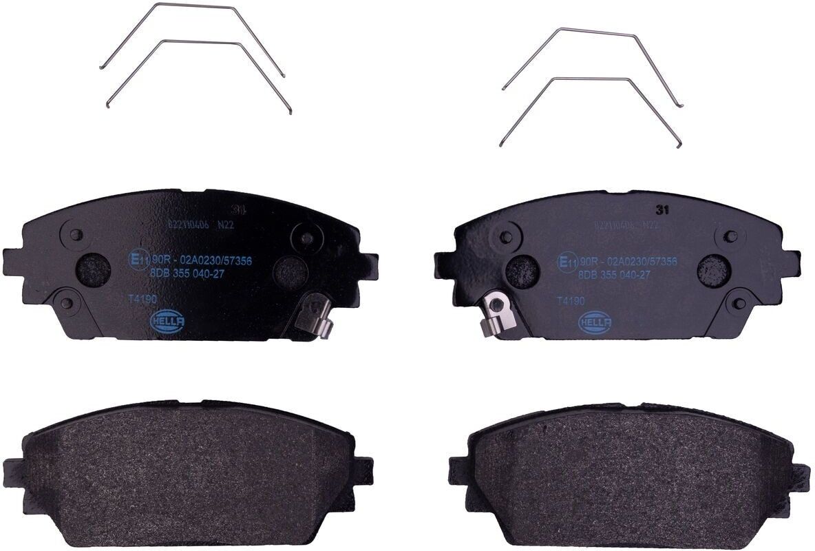 HELLA 8DB 355 040-271 Brake pad set