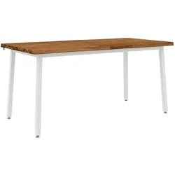 vidaXL, Esstisch, Esstisch (160 x 80 x 75 cm)