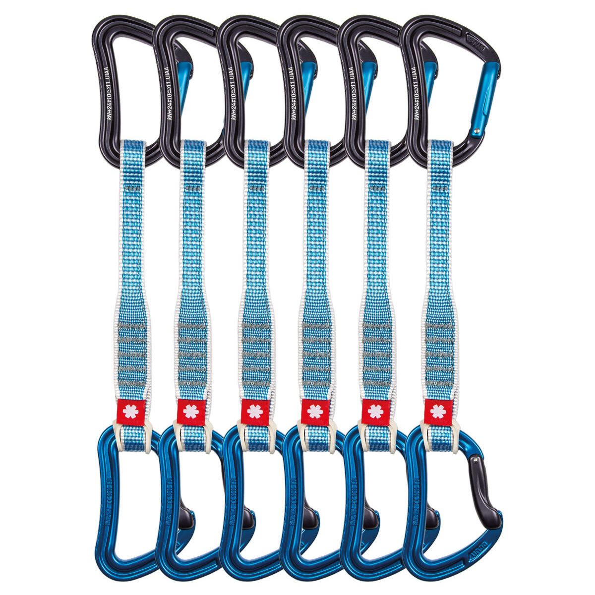 Ocun Raven QD Zoom 20 cm 6-pack blue 05600
