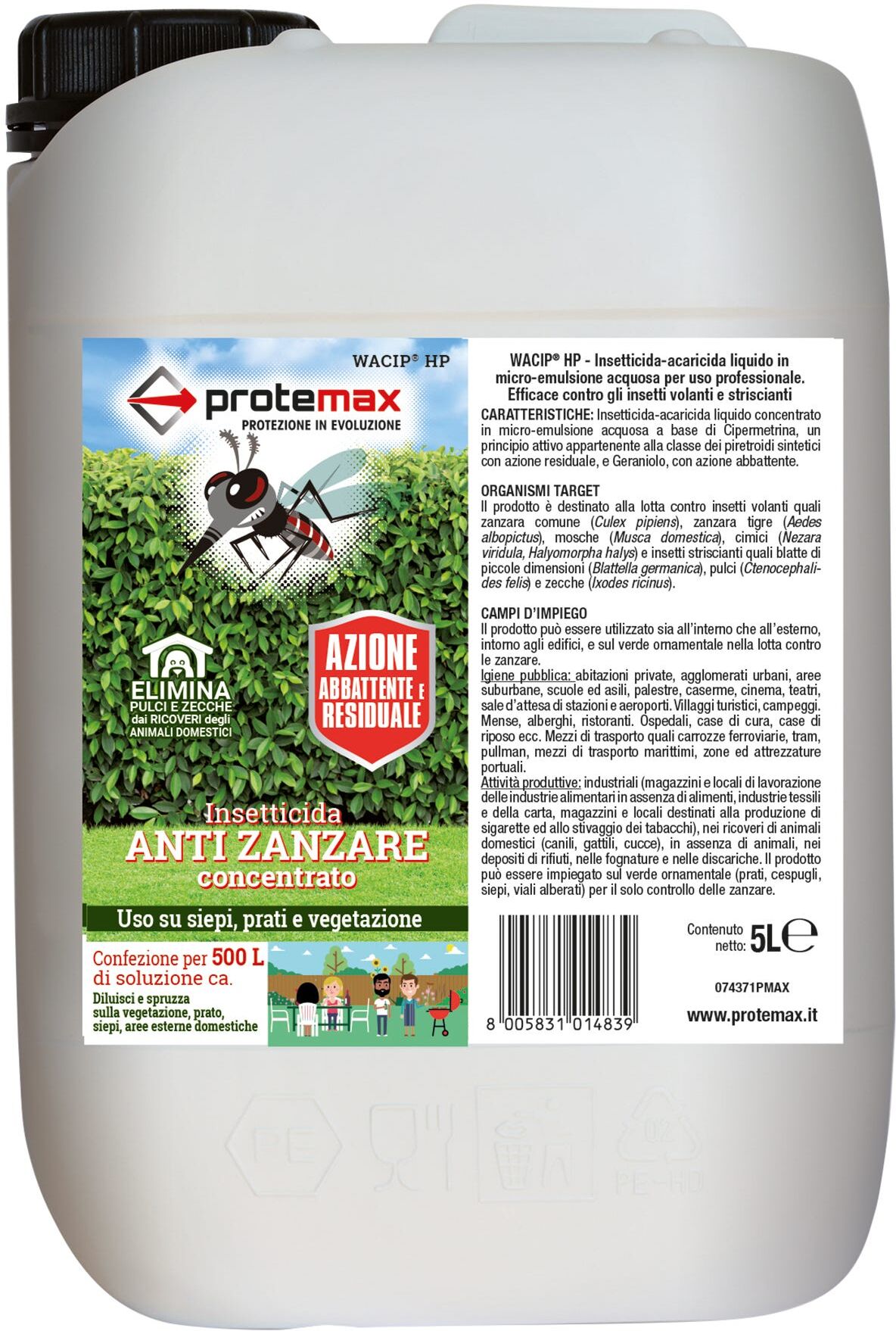 Tecnomat INSETTICIDA PROTEMAX MULTINSETTO CONCENTRATO 5 l
