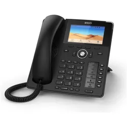 Snom Tischtelefon D785N Schwarz, Telefon, Schwarz