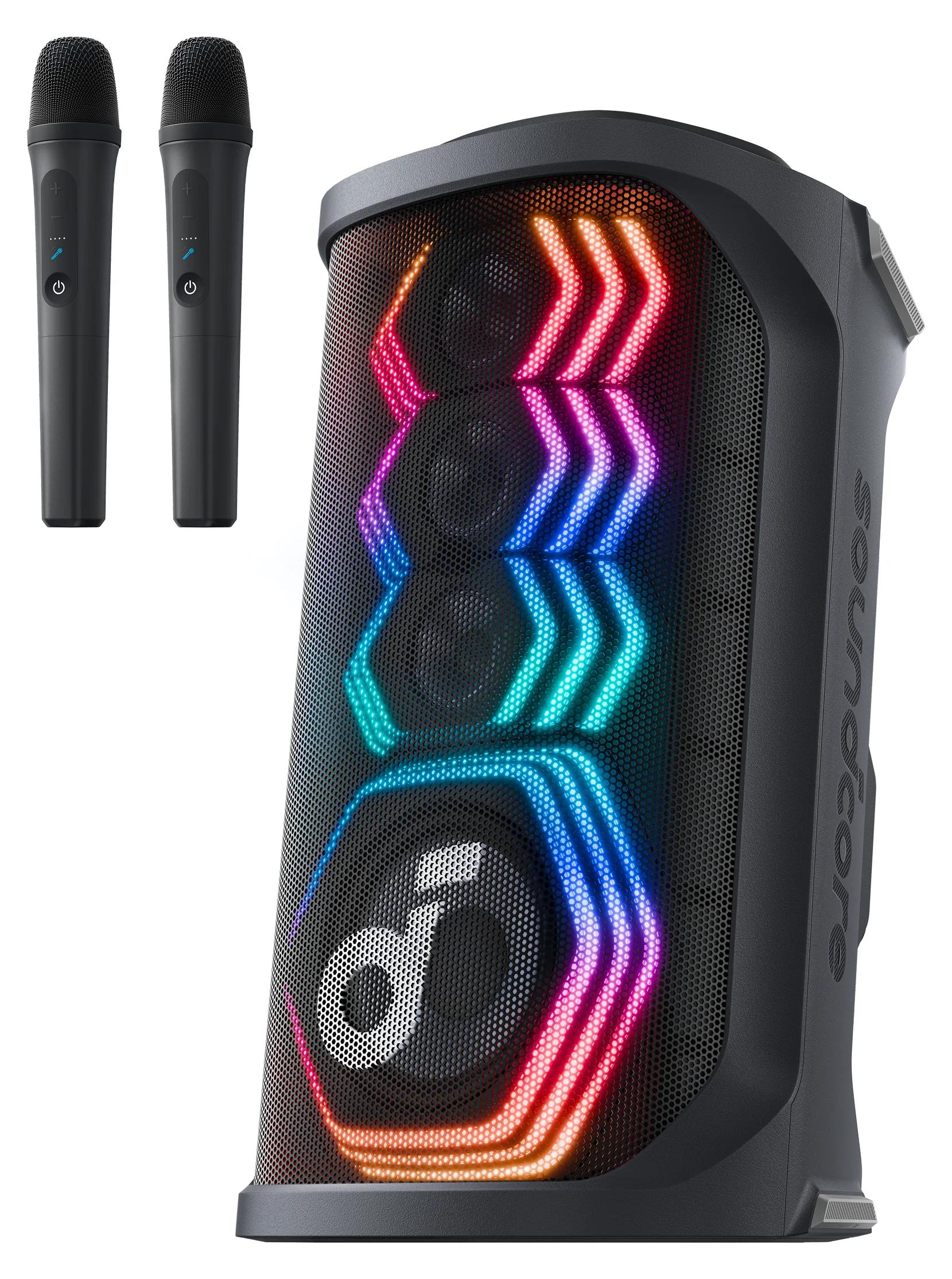 Soundcore Rave 3S, 16,5 cm (6.5"), 16,5 cm, 200 W, Kabellos, Party Lautsprecher, Schwarz
