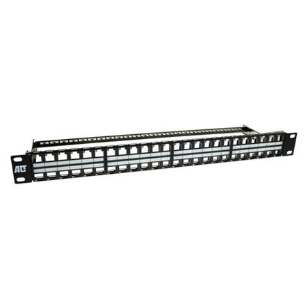 ACT Patch panel 48-port keystone unloaded 19" 1U high density (PP1031)