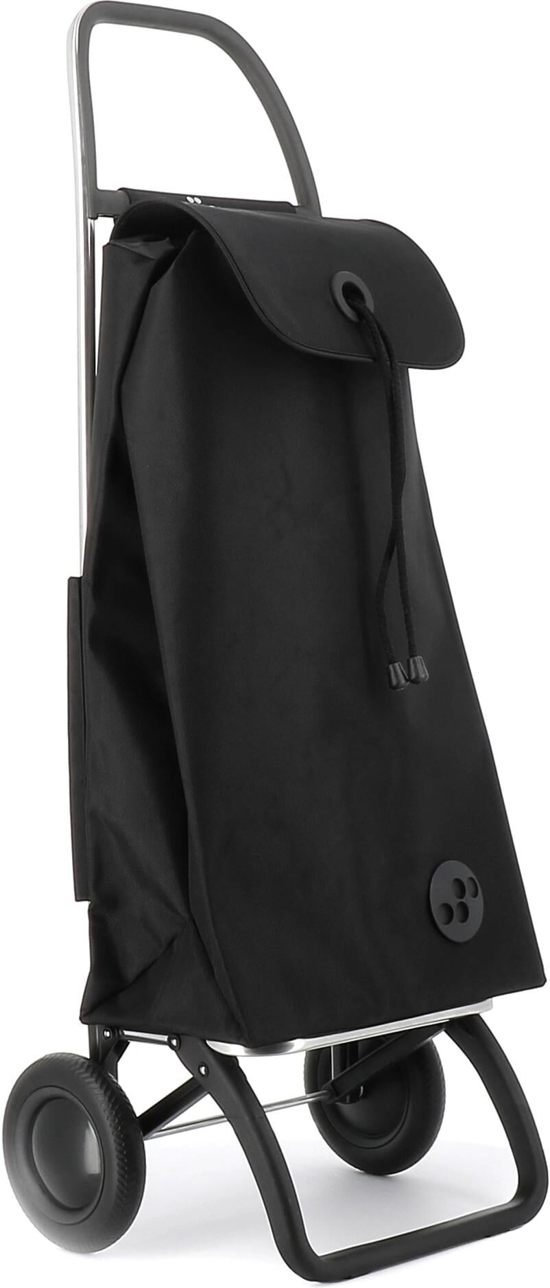 Einkaufstrolley ROLSER "IMAX MF 2", Damen, schwarz, Kunststoff, Metall, Polyester, Einkaufskörbe Einkaufstrolley schwarz Einheitsgröße