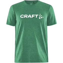CRAFT Community Logo T-Shirt Herren 651200 - team green melange L