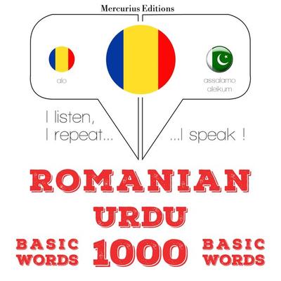 Urdu - Romania: 1000 de cuvinte de bază - JM Gardner, Audio, 9782821144484