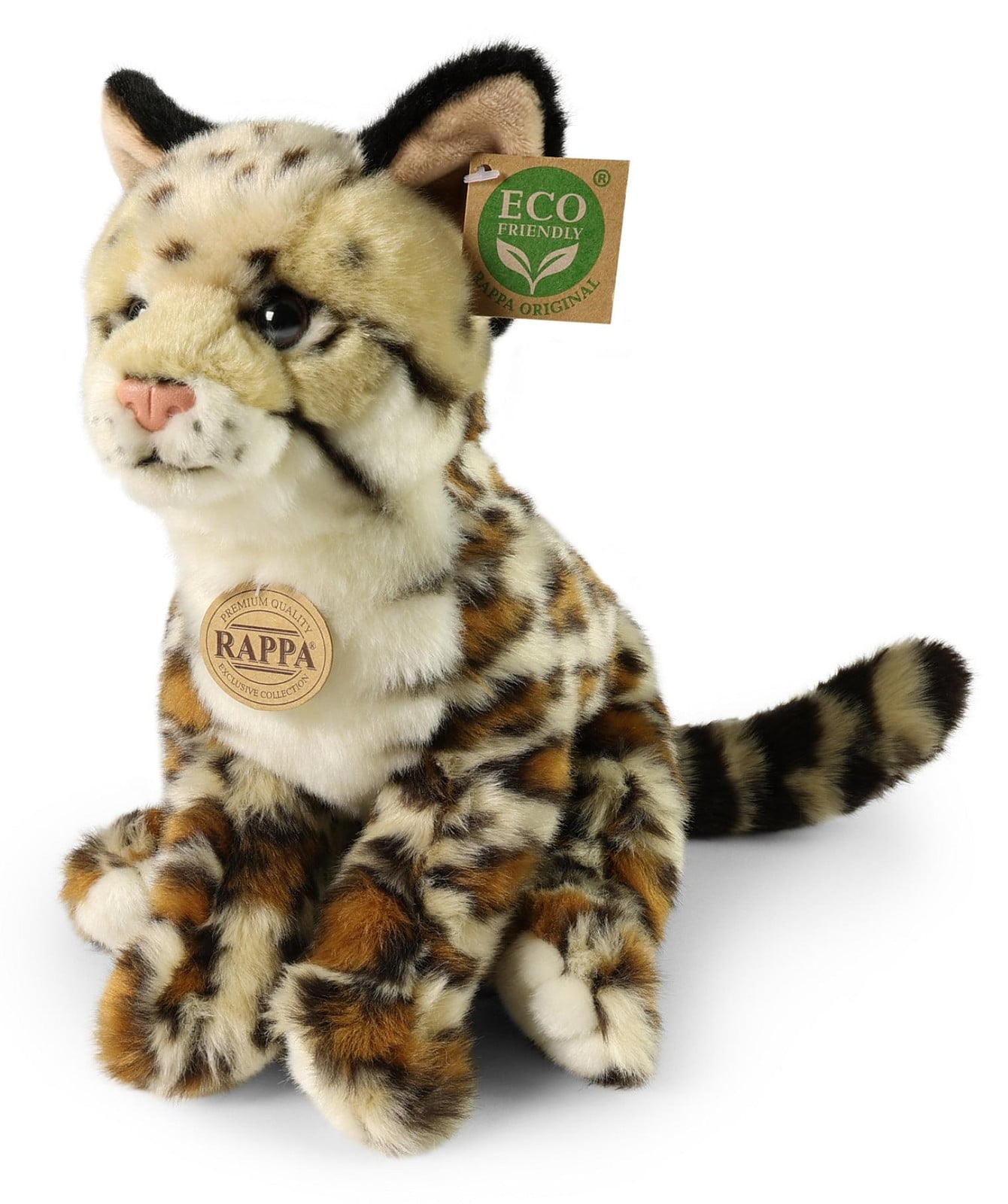 Rappa Pluche Ocelot 27 cm Milieuvriendelijk