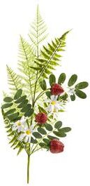 IH Casa Decor 28'' Daisy & Strawberry Spray - Set of 2
